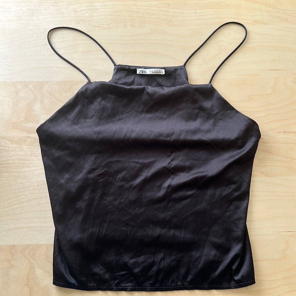 Zara black tank